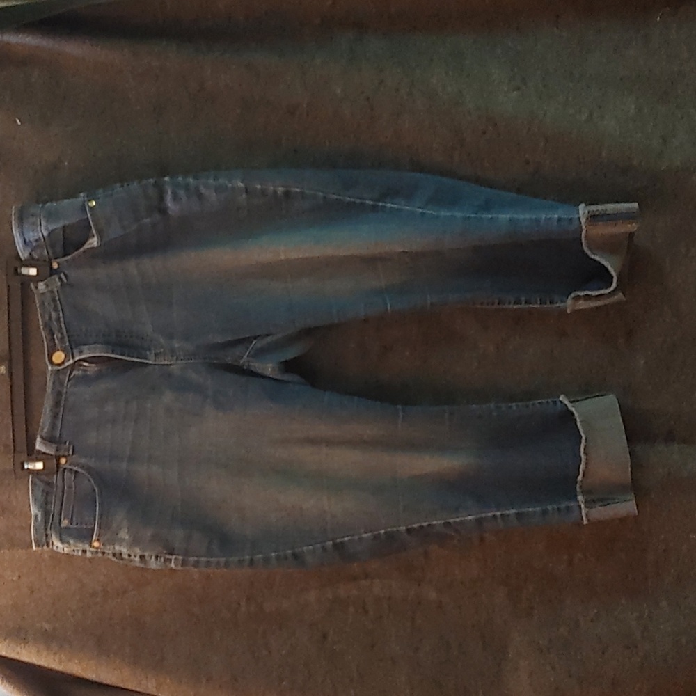 Jennifer Lopez Cropped Jeans